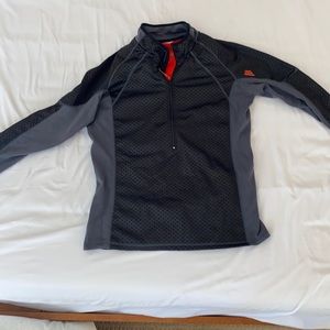Cold Weather Motorcycle Thermal Half Zip Top